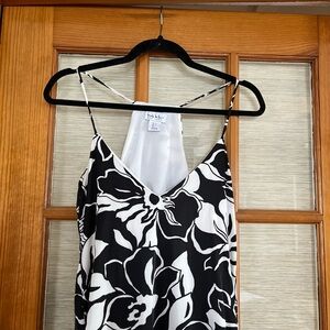 Lush Monochrome Floral Camisole